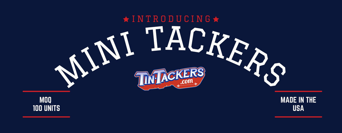 Custom "mini tackers" by Tintackers.com