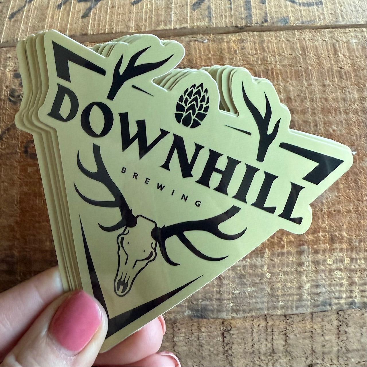 Downhill Brewing Co Brewery Sticker