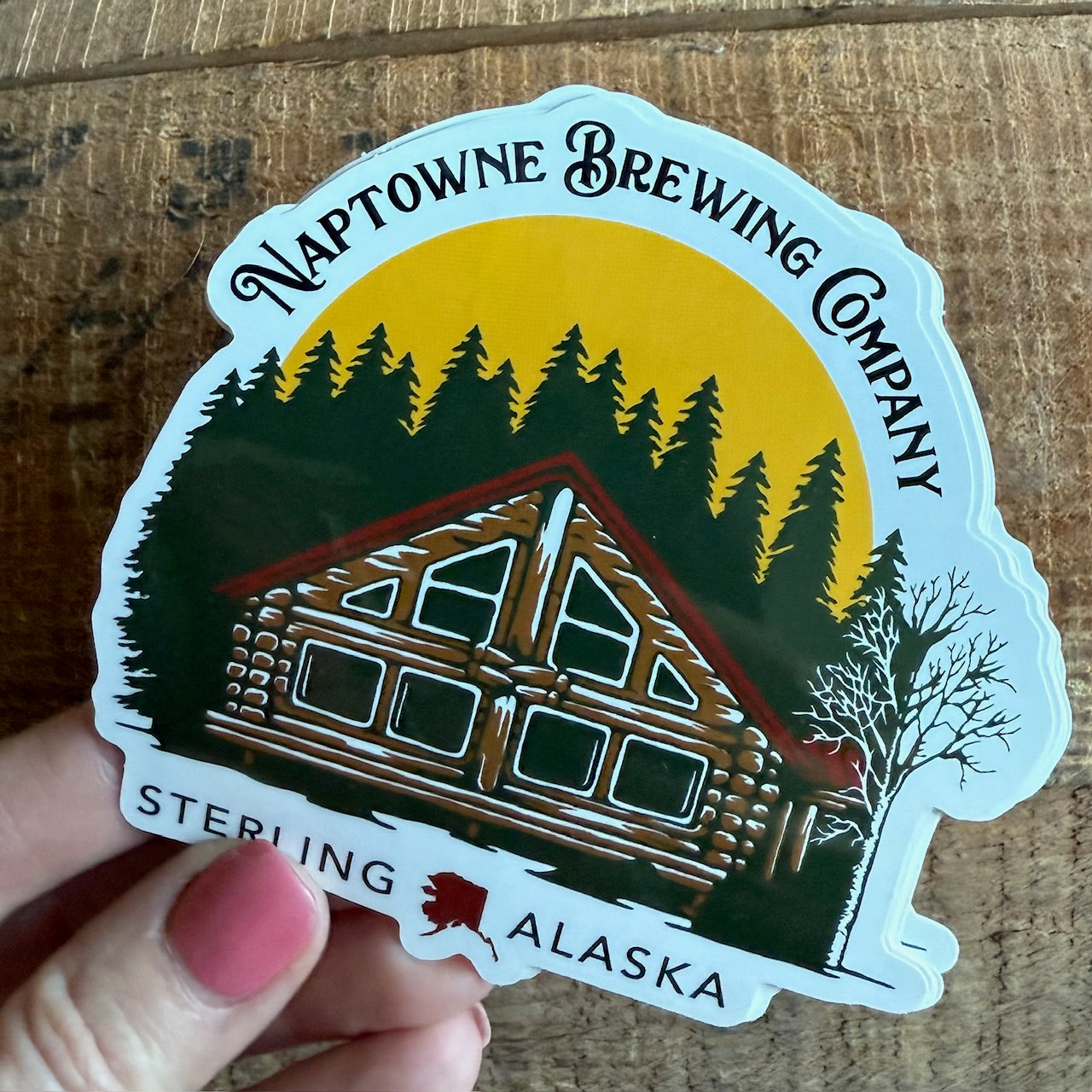 Naptowne Brewing Co Brewery Sticker