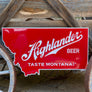 Set of 3 Montana Craft Beer Signs Tin Tackers