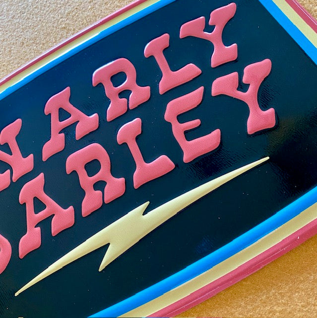 Gnarly Barley Brewing Co Tin Tacker Metal Beer Sign