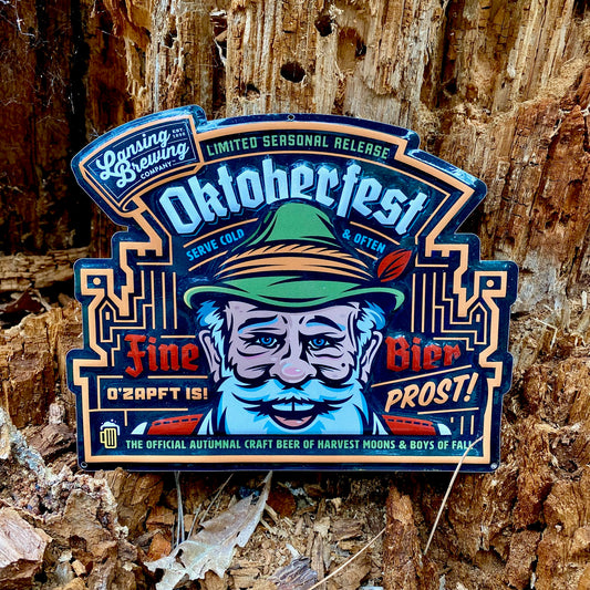 Oktoberfest Mini Tin Tacker from Lansing Brewing Co