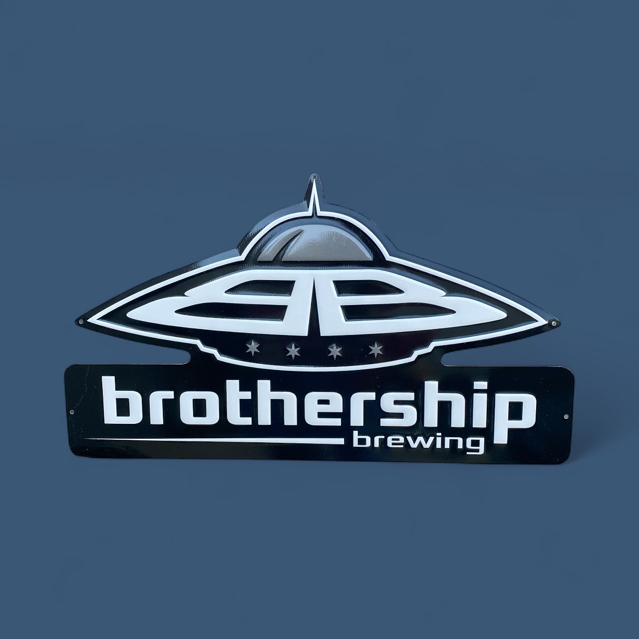 Brothership Brewing Co Tin Tacker Metal Beer Sign