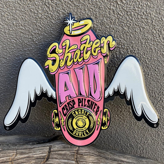 Gnarly Barley Brewing Co Skater Aid Mini Tin Tacker
