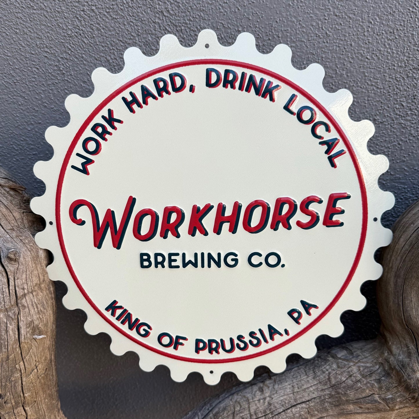 Workhorse Brewing Co Collectible Brewery Tacker of the Month April 2025