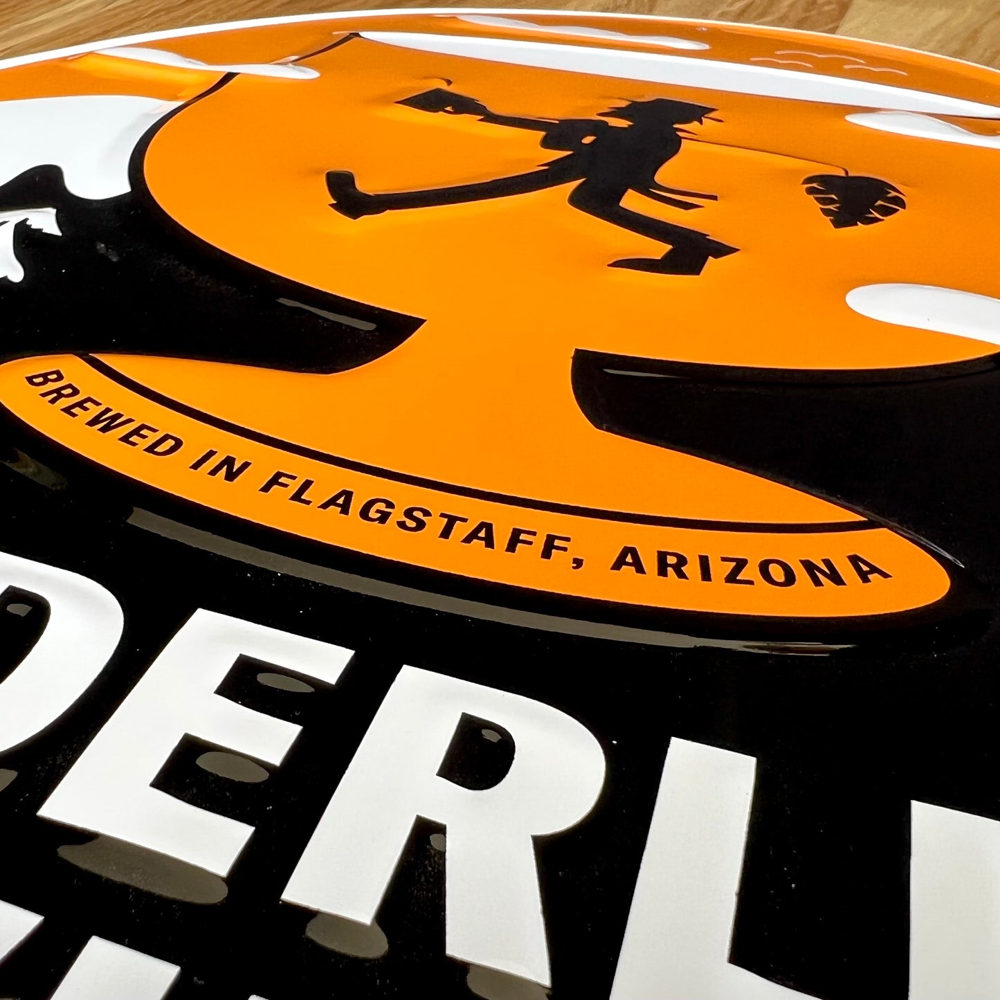 Wanderlust Brewing Co Tin Tacker Metal Beer Sign