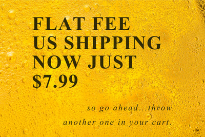 Flat fee US shipping now just $7.99!