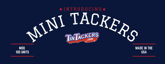 Custom "mini tackers" by Tintackers.com