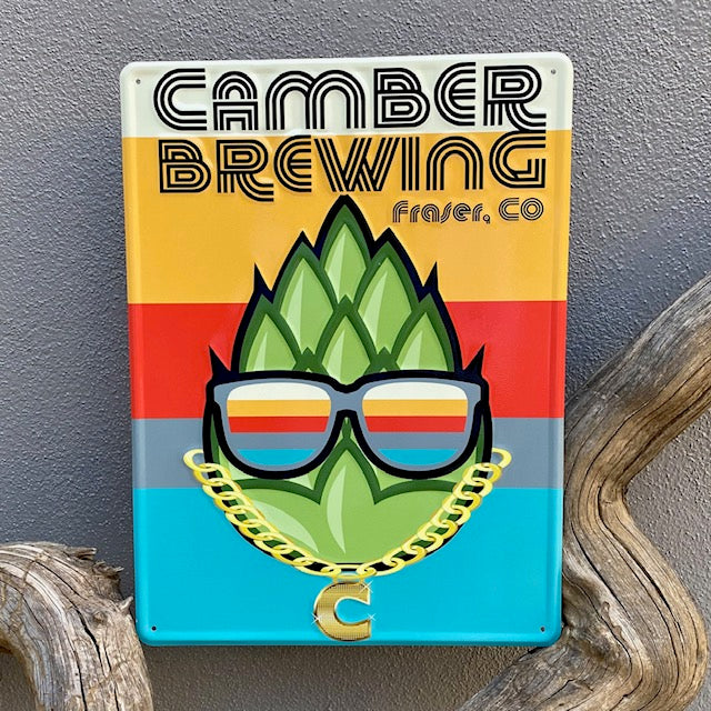 Set of 4 Colorado Craft Brewery Tin Tacker Beer Signs