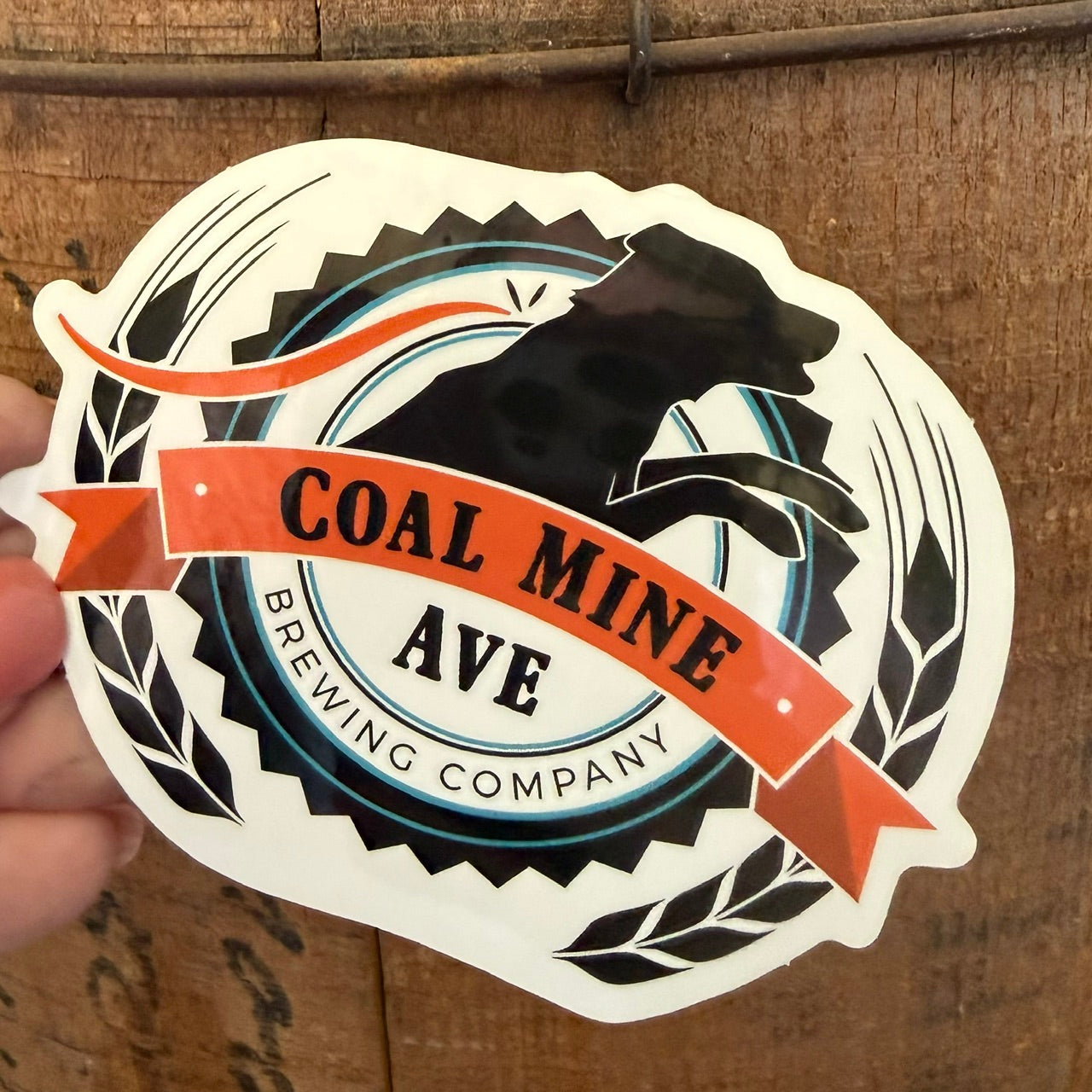 Coal Mine Ave Brewing Co Collectible Beer Sticker