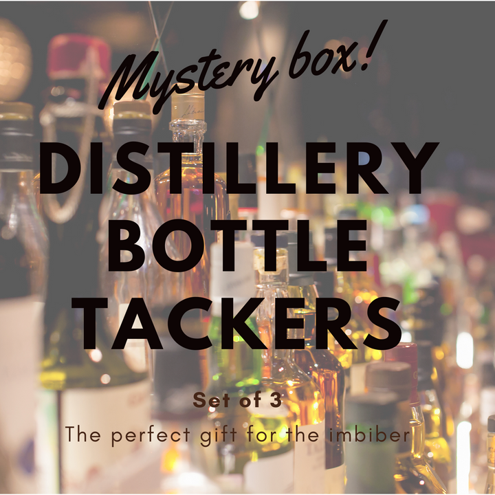 Mystery Box: Set of 3 Distillery Bottle Tin Tackers