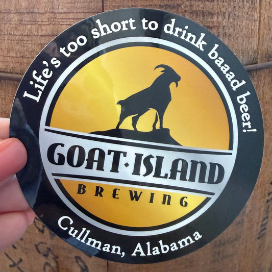Goat Island Brewing Co Collectible Beer Sticker