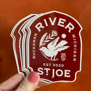 River St. Joe Brewery Sticker