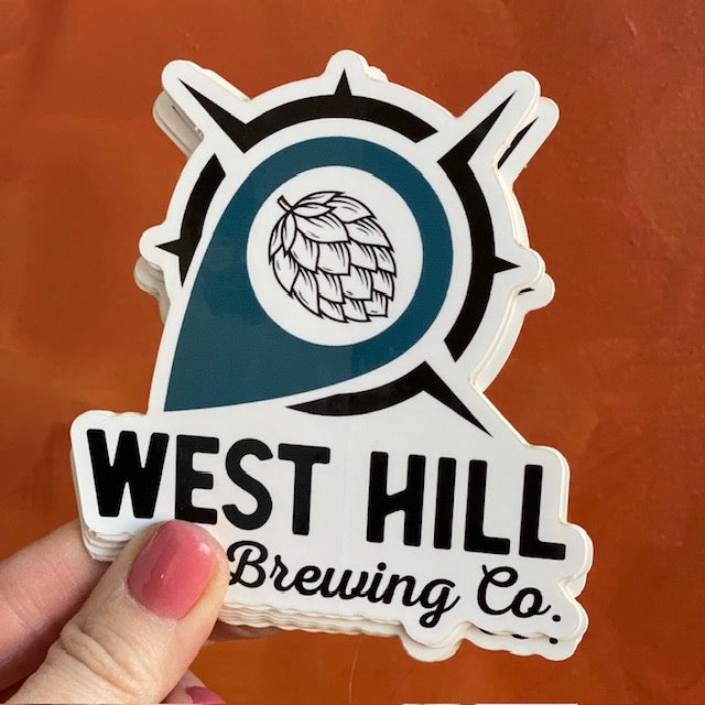 West Hill Brewing Co Brewery Sticker