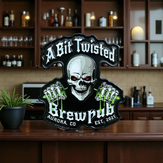 A Bit Twisted Brewpub Collectible Brewery Tacker of the Month October 2025