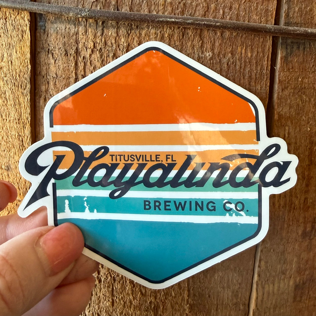 Playalinda Brewing Co Collectible Beer Sticker