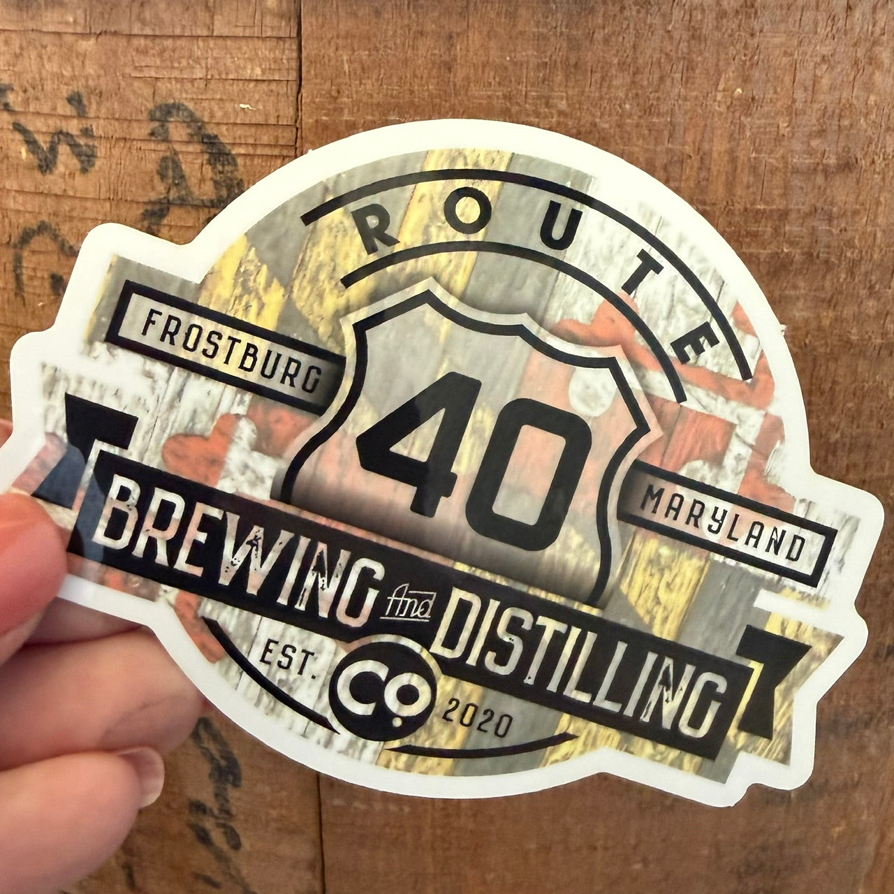 Route 40 Brewing Co Collectible Beer Sticker