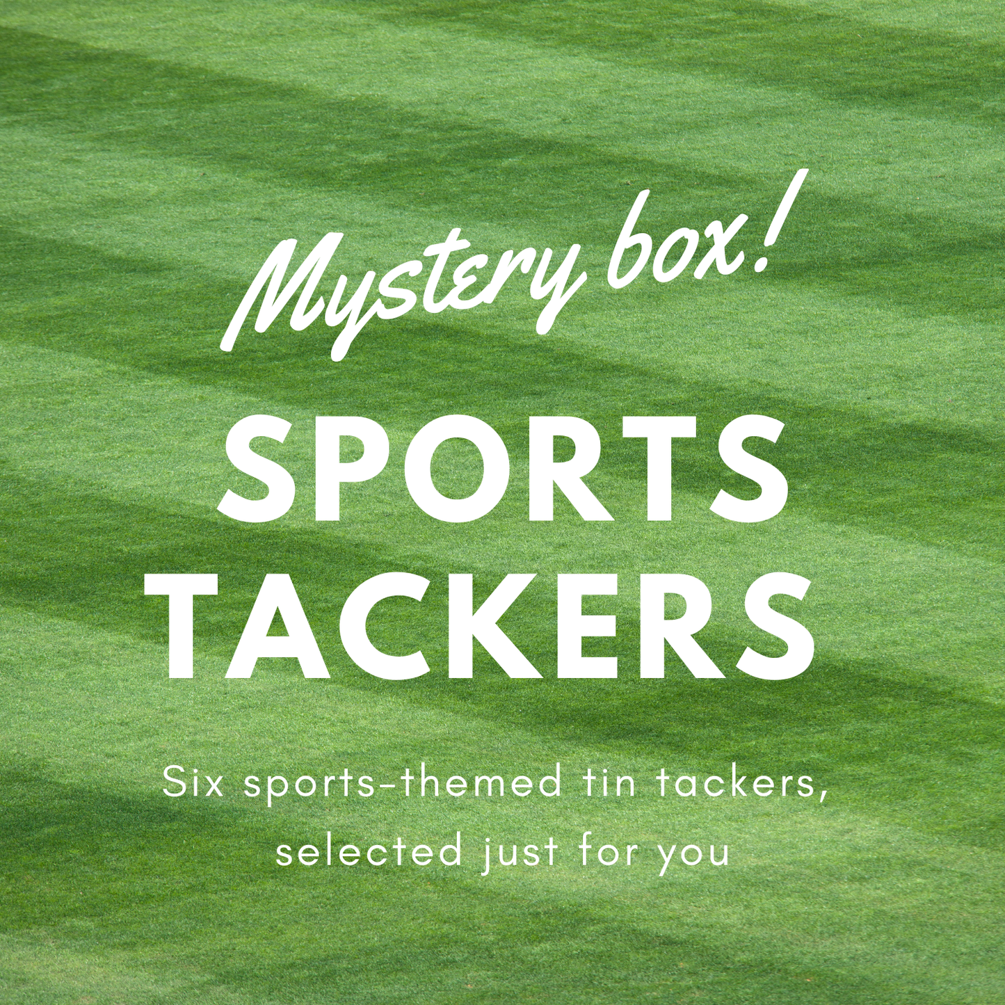 The Starting Six: Sports-Themed Tin Tacker Mystery Box: Set of 3 Collectible Sports Tin Tackers