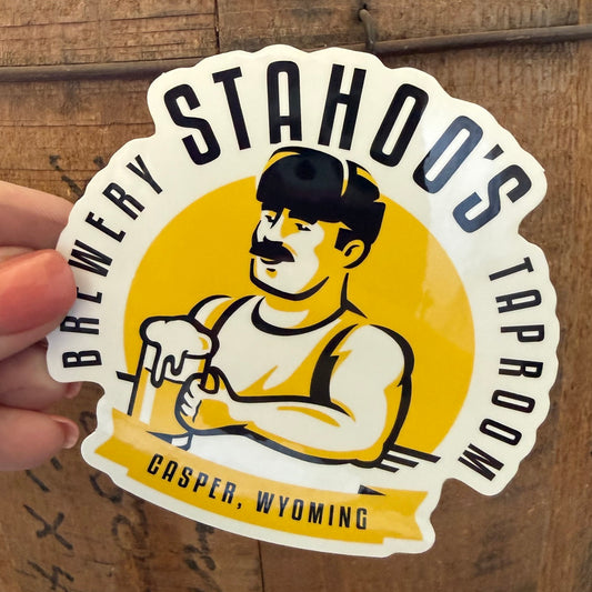Stahoo's Brewery & Taproom Collectible Beer Sticker