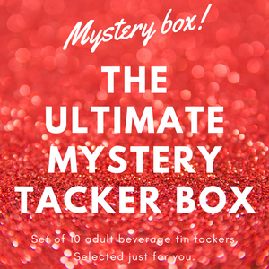 The ULTIMATE Mystery Box: Set of 10 Adult Beverage Tin Tackers
