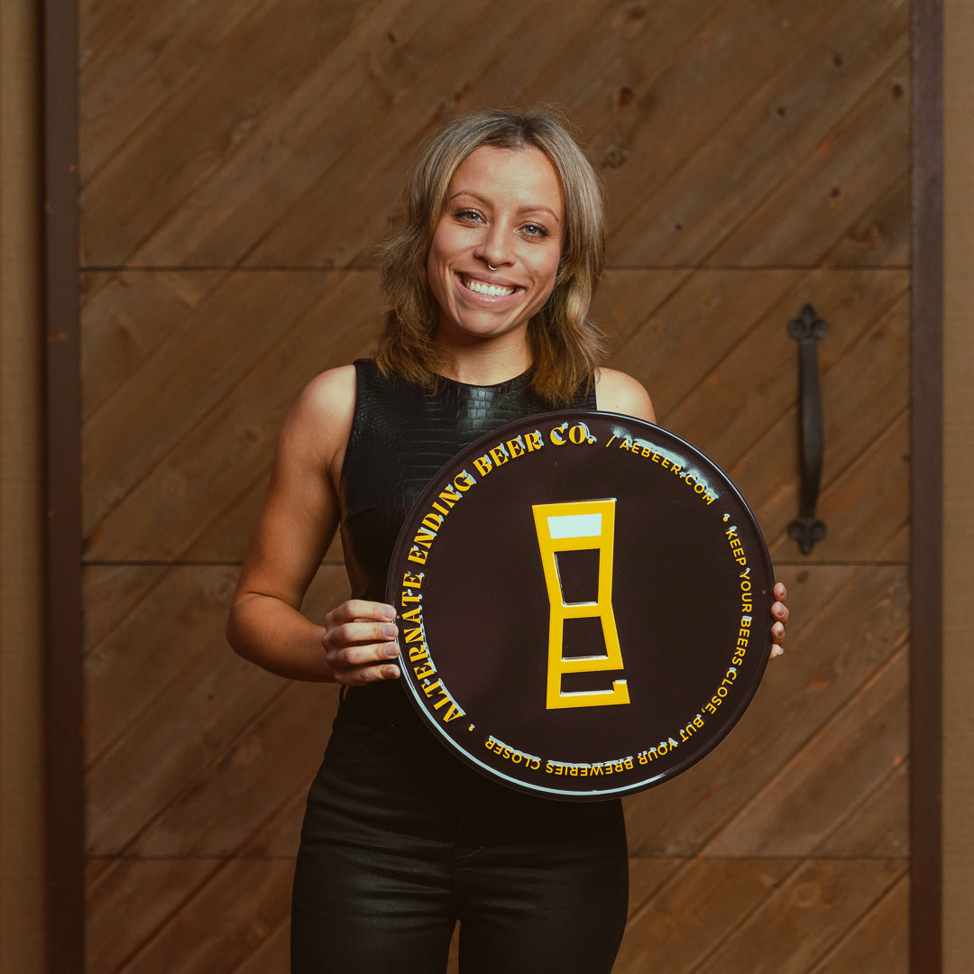 New Jersey Craft Beer Collectible Signs Tin Tackers - Set of 4