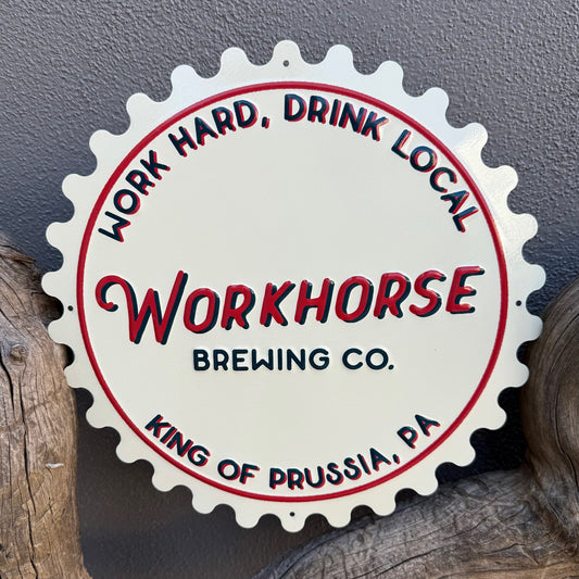 Workhorse Brewing Co Collectible Brewery Tacker of the Month April 2025