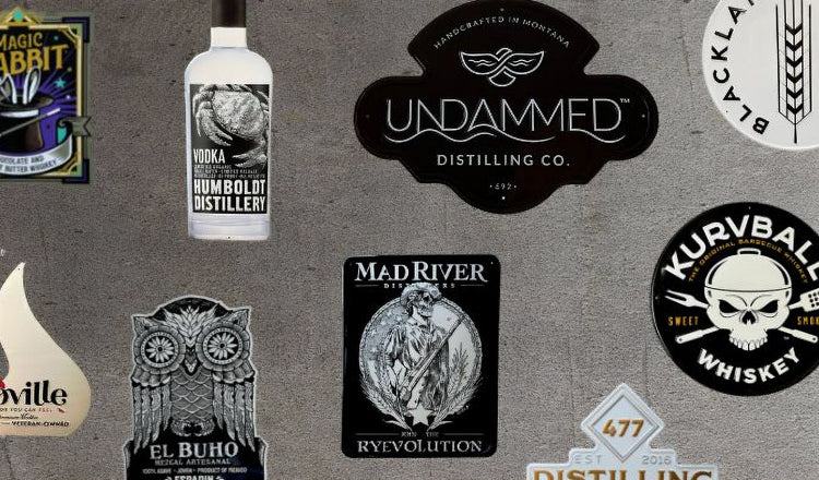 Distillers Sticker Your Shopping Cart – Tin Tackers
