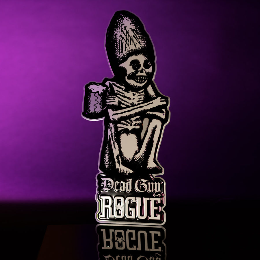 Rogue Ales Dead Guy Ale Tin Tacker Metal Beer Sign