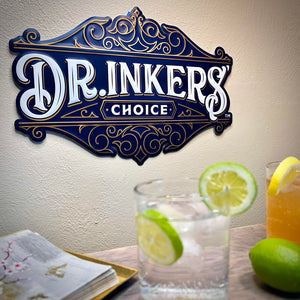 Dr. Inkers Choice Embossed Aluminum Tin Tacker