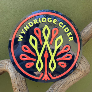 Wyndridge Cider Tin Tacker Metal Beer Sign