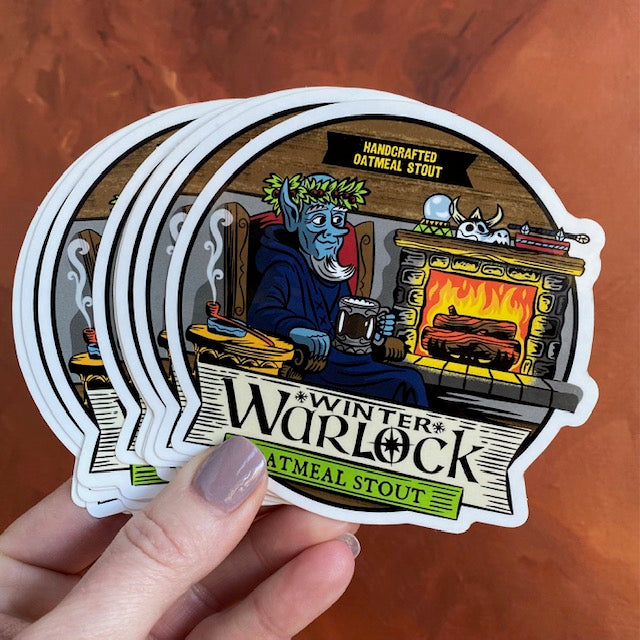 Winter Warlock from Bristol Brewing Co Sticker