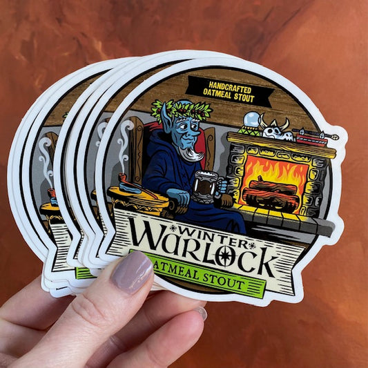 Winter Warlock from Bristol Brewing Co Sticker