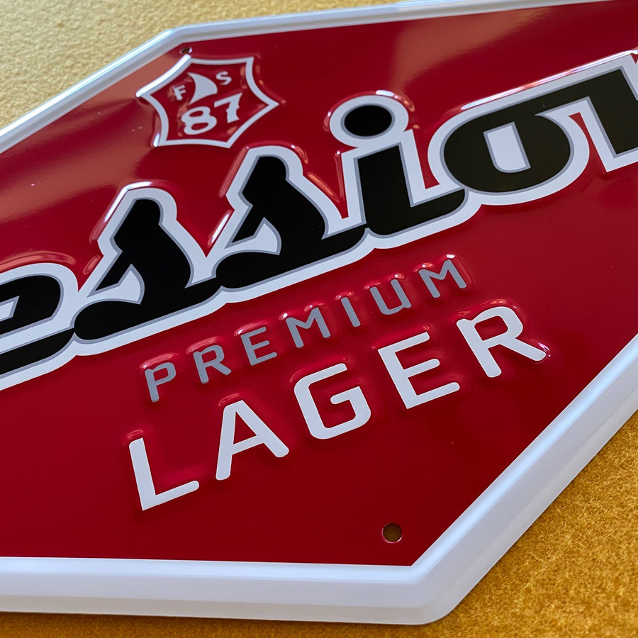 Full Sail Brewing Co Session Premium Lager Tin Tacker Metal Beer Sign