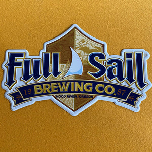 Full Sail Brewing Co Logo Tin Tacker Metal Beer Sign