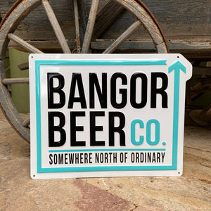 Set of 2 Maine Craft Beer Signs Tin Tackers