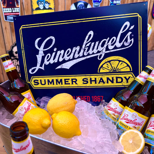 Leinenkugel's Summer Shandy Tin Tacker Metal Beer Sign