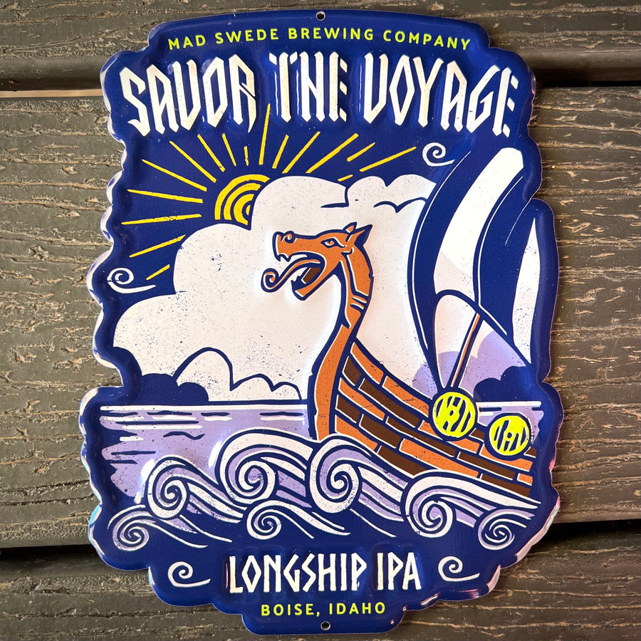 Mad Swede "Longship IPA" December 2021 Mini Tacker of the Month