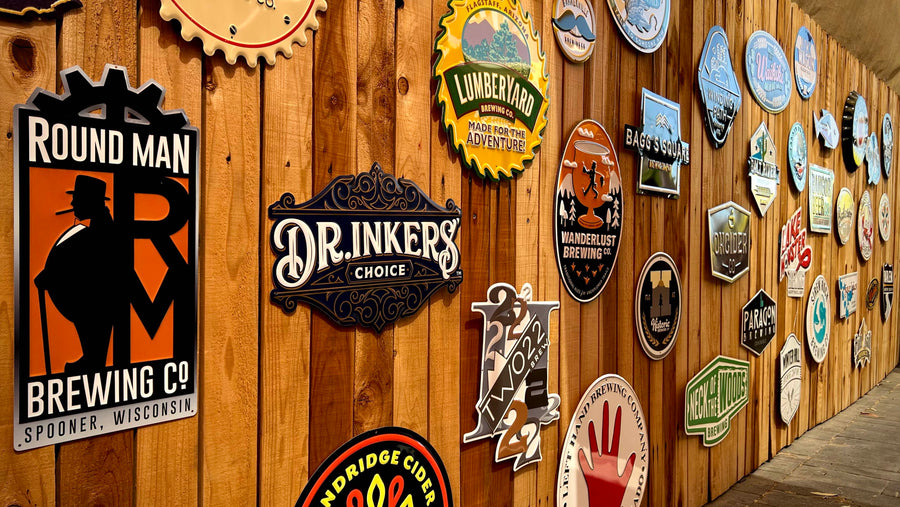 Dr. Inkers Choice Embossed Aluminum Tin Tacker